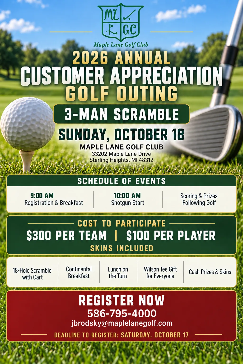 2026 Customer Appreciation Event